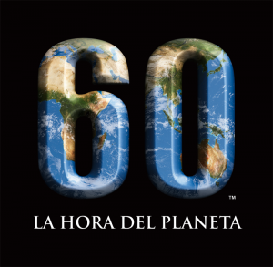 Logotipo de la iniciativa medioambiental La Hora del Planeta